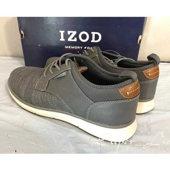 NEW IZOD Men's Drift Casual Memory Foam Oxford Shoes - Picture 6 of 7